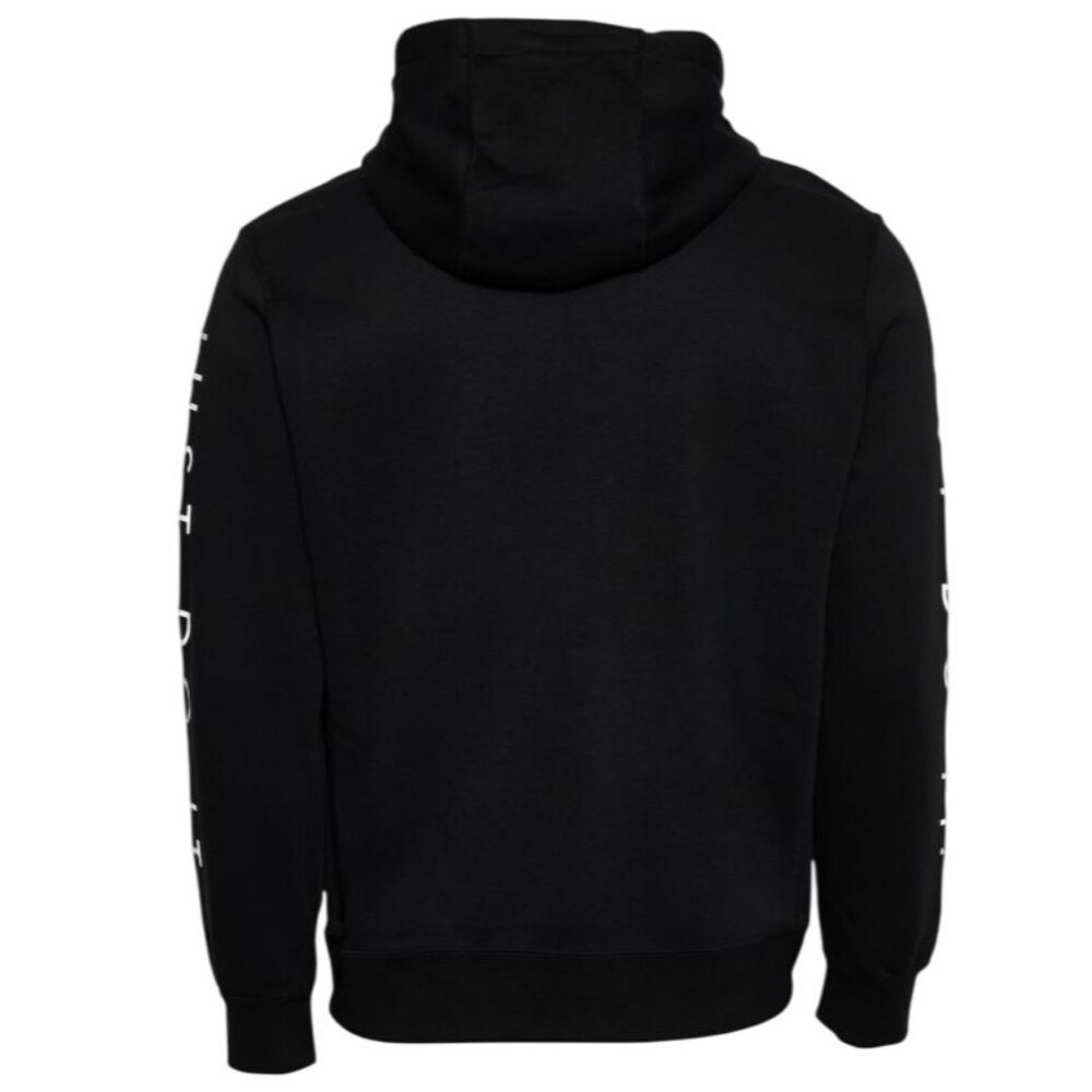 Nike Men's Air JDI Fleece Hoodie Fleece Black Reflective Size L NEW WITH TAGS! - Picture 2 of 4